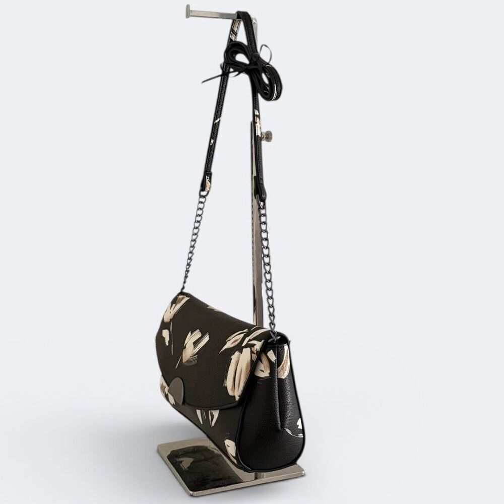 a new day Black Convertible Crossbody Clutch Handbag - Picture 5 of 8